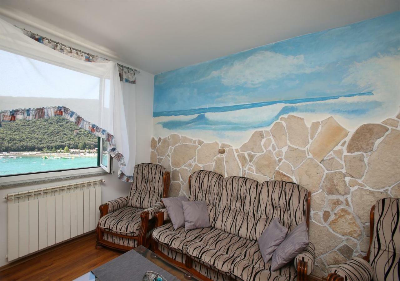4 Persons App With Great Sea View,Ac,Wifi,399 Apartment Rabac Exterior foto